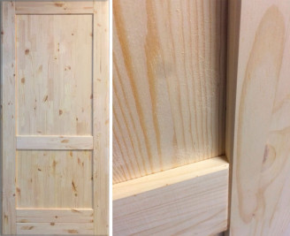  деревянная строительная дверь 