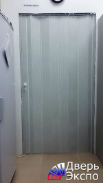 дверь гармошка белого цвета